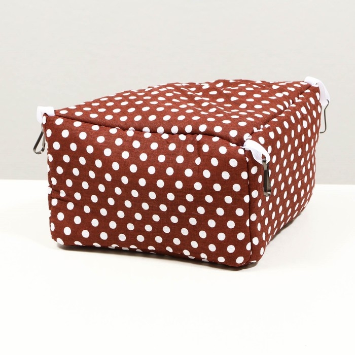 Домик  Домик "Уголок" для грызунов 19*28,5*12 см, бязь флис, поролон