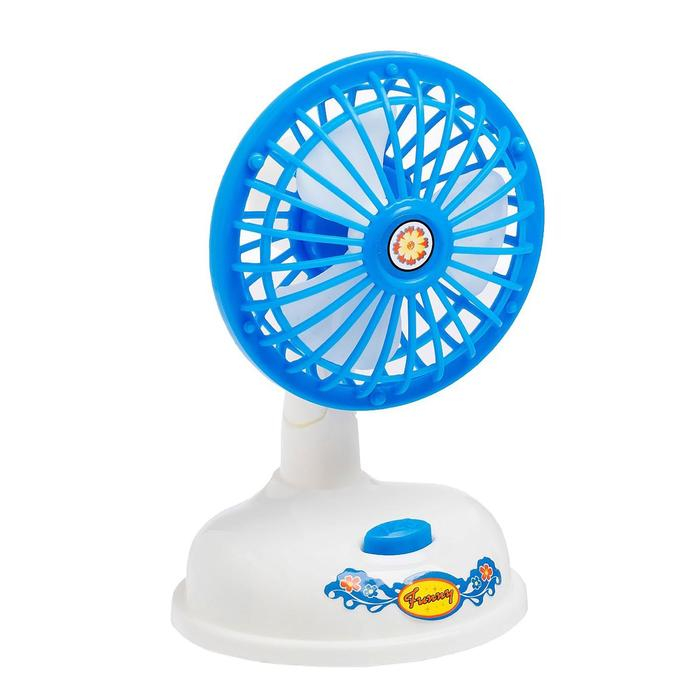 Бытовая техника «Вентилятор», работает от батареек, цвета МИКС Бытовая техника «Вентилятор», работает от батареек, цвета МИКС