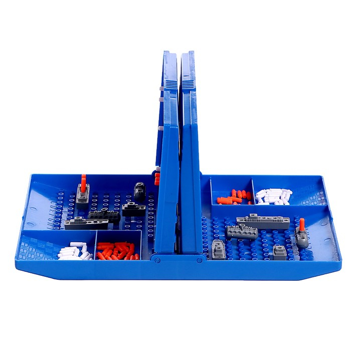 Настольная игра «Морской бой» с пластиковым полем, 2 игрока, 5+