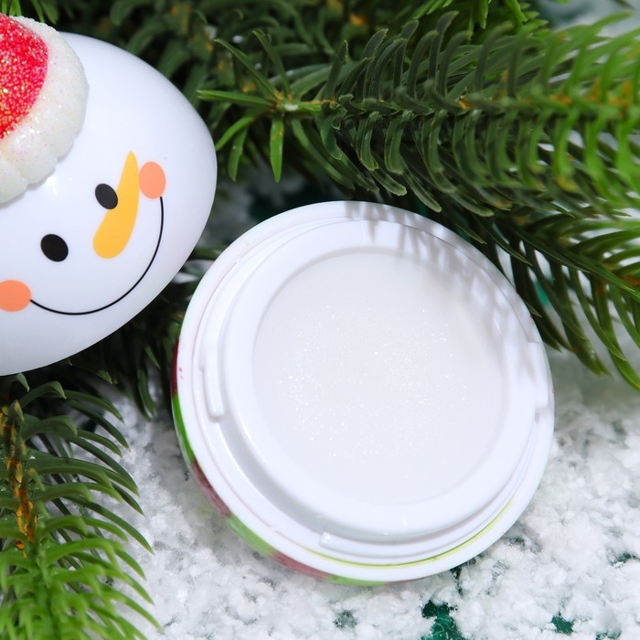 Новый год. Бальзам для губ «Новогодний снеговик», лимитированный Новый год. Бальзам для губ «Новогодний снеговик», лимитированный