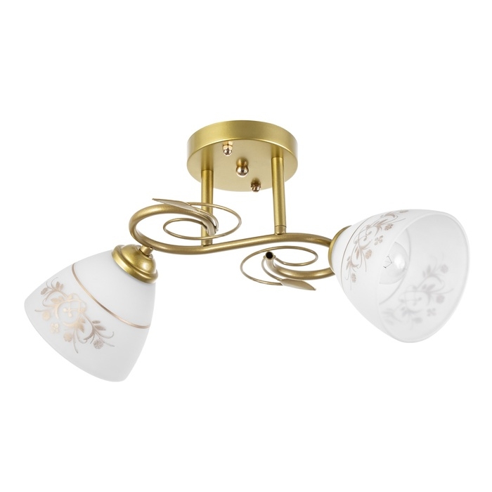 Люстра Люстра "Элора" 2хЕ27 40Вт золото 48х26 см