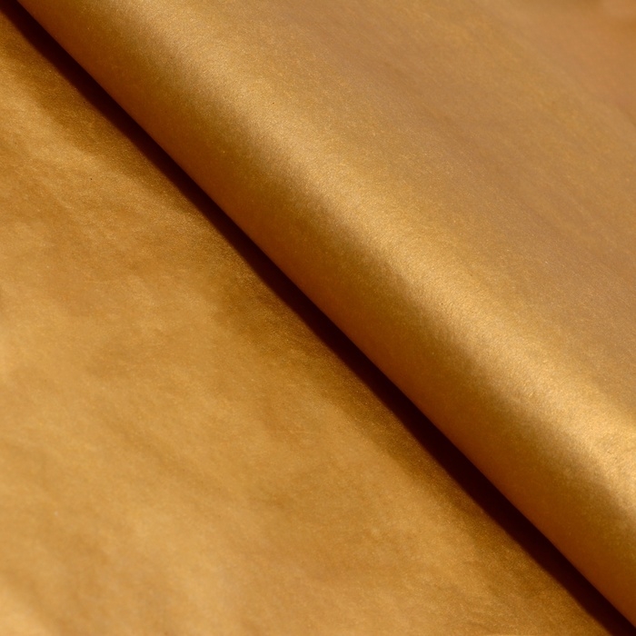 Пергамент флористический Пергамент флористический "Серый-золотой", 0,6 х 10 м, 45 г/м2