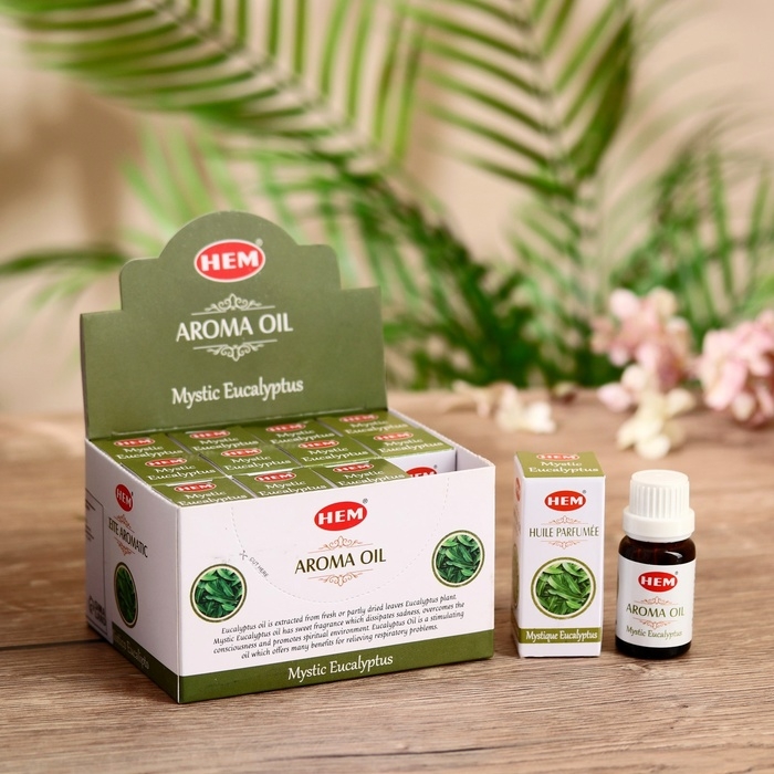 Аромамасло HEM 10 мл Мистический эвкалипт Аромамасло HEM 10 мл Мистический эвкалипт