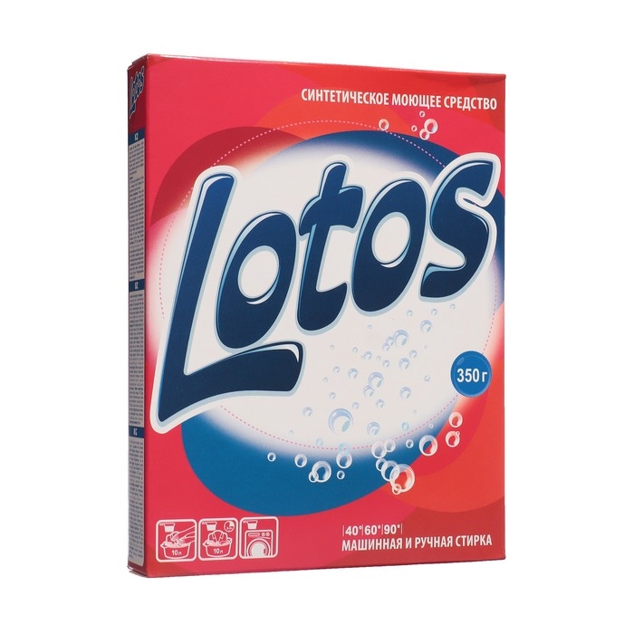 Стиральный порошок Lotos, универсальный, 350 г Стиральный порошок Lotos, универсальный, 350 г
