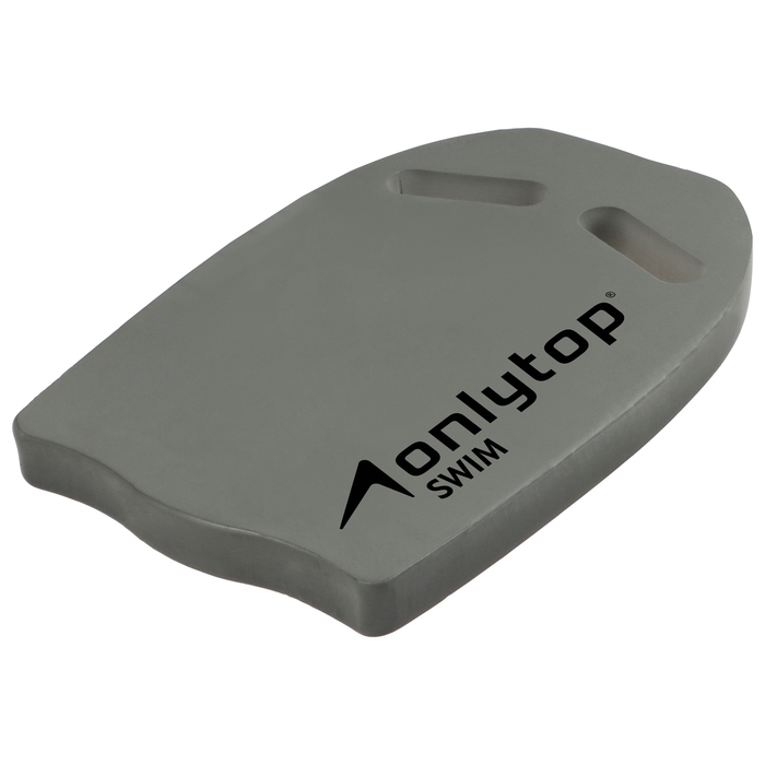 Доска для плавания ONLYTOP, 44х28х3,3 см, цвет серый Доска для плавания ONLYTOP, 44х28х3,3 см, цвет серый