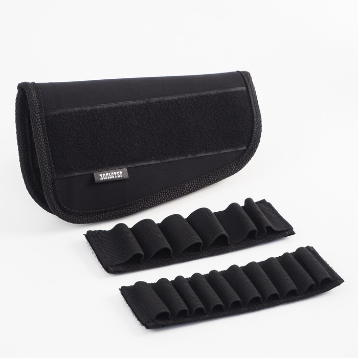Патронташ на приклад универсальный, калибр 12, 16, 20, 7,62 мм, на 6 патронов, неопрен Патронташ на приклад универсальный, калибр 12, 16, 20, 7,62 мм, на 6 патронов, неопрен