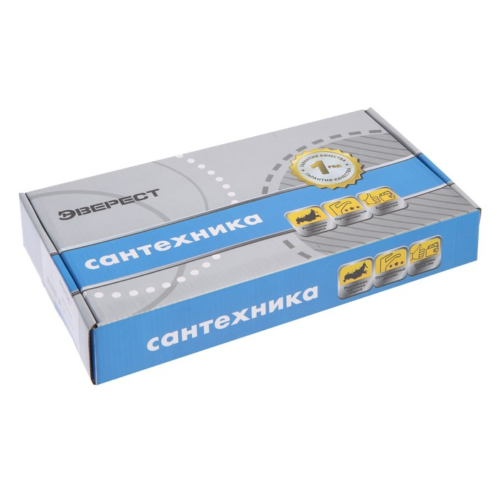 Смеситель для кухни Смеситель для кухни "Эверест" B58-025, однорычажный, гибкий излив, хром