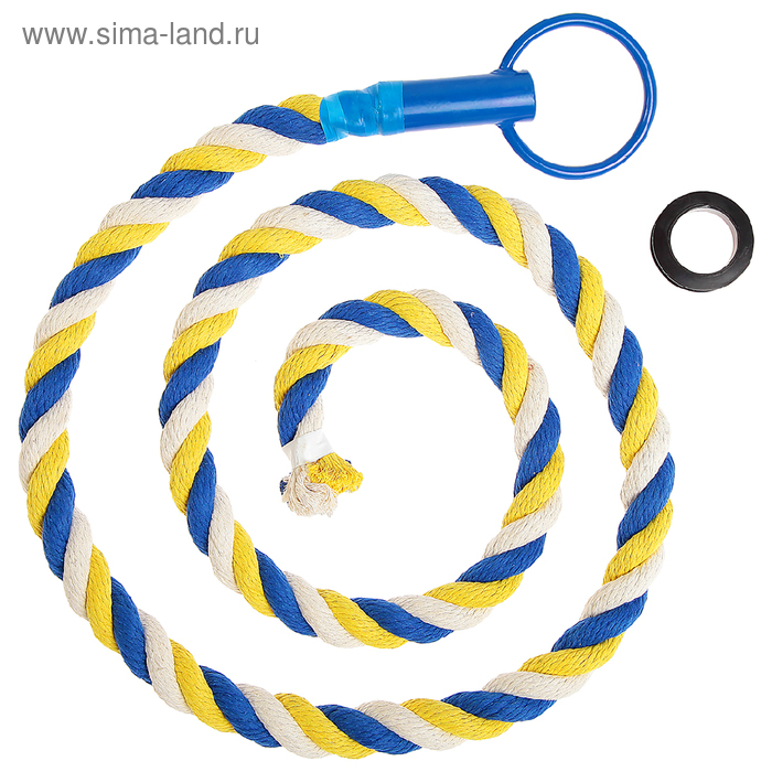 Канат для лазания, заливной, длина 2 м, цвета МИКС Канат для лазания, заливной, длина 2 м, цвета МИКС