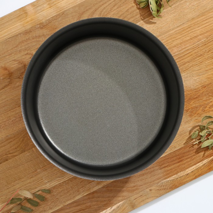 Форма для кулича «Забава», d=18 см, антипригарное покрытие, цвет бордовый Форма для кулича «Забава», d=18 см, антипригарное покрытие, цвет бордовый