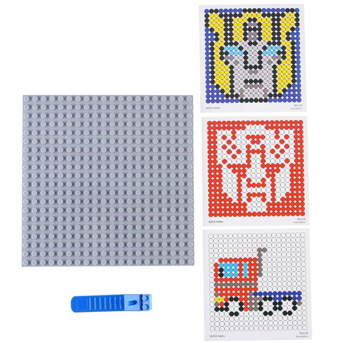 Конструктор-картина Transformers, 3 варианта сборки Конструктор-картина Transformers, 3 варианта сборки