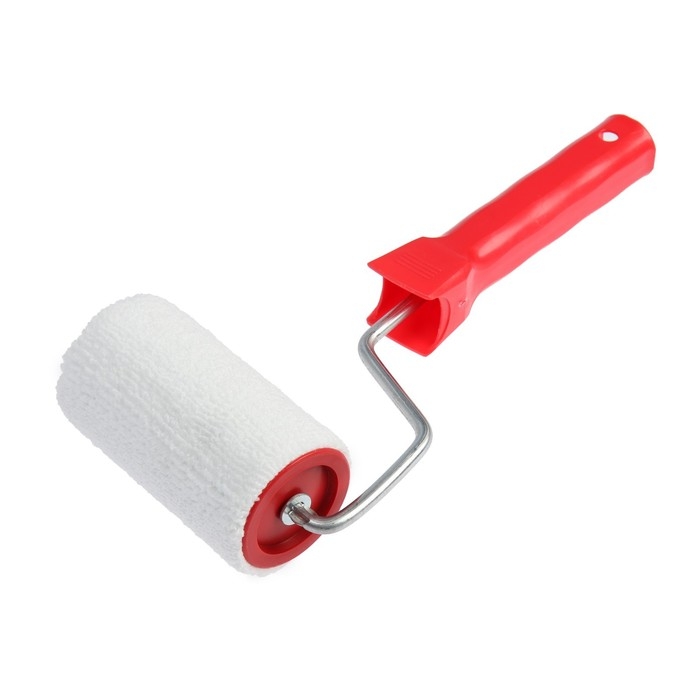 Валик ЛОМ, велюр, 100 мм, рукоятка d=6 мм, D=50 мм Валик ЛОМ, велюр, 100 мм, рукоятка d=6 мм, D=50 мм