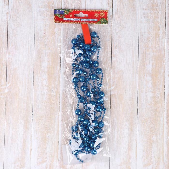 Бусы на ёлку 2,7 м Бусы на ёлку 2,7 м "Шарики диско" d-14 мм, микс