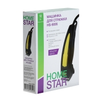 Машинка для стрижки Homestar HS-9006, 12 Вт, 3/6/9/12мм, нерж. сталь, от сети, чёрно-жёлтая