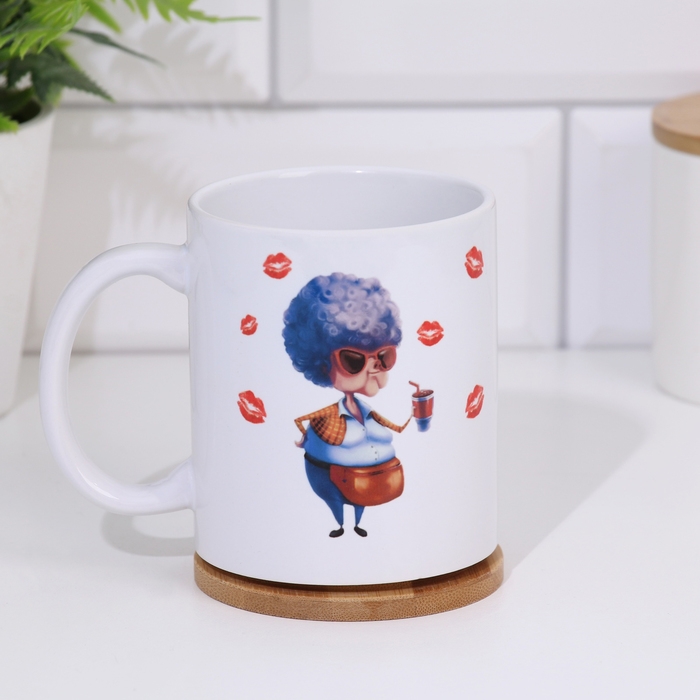 Кружка Кружка "Супер бабушка", 320 мл