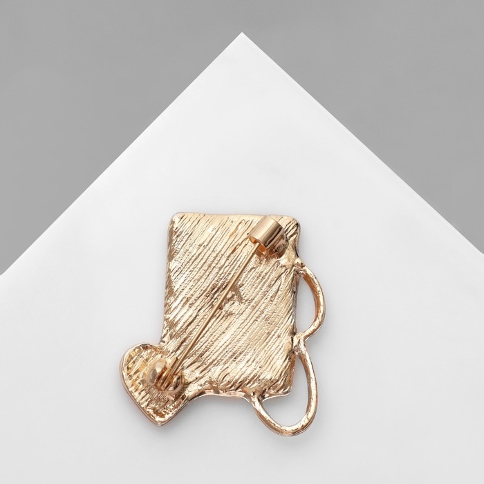 Брошь «Набор врача», цветная в золоте Брошь «Набор врача», цветная в золоте