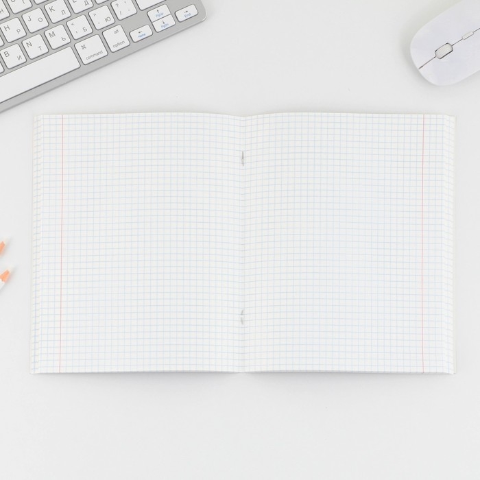 Тетрадь в клетку, 96 листов А5 на скрепке, &laquo;1 сентября: Flowers&raquo; ,обложка мелованный картон 230 гр внутренний блок №1, белизна 96%