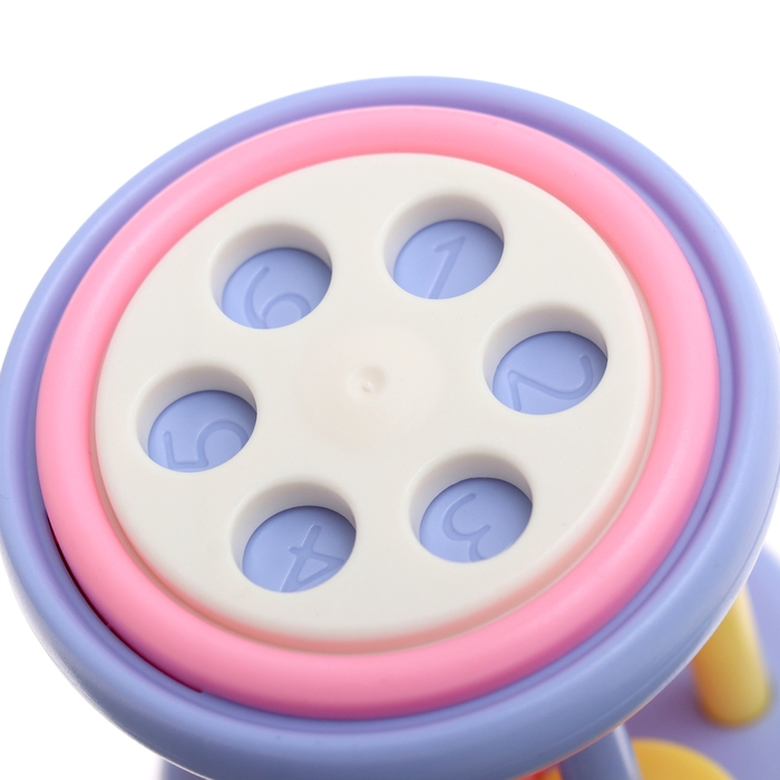 Набор погремушек с прорезывателями «Лаванда», цвета МИКС