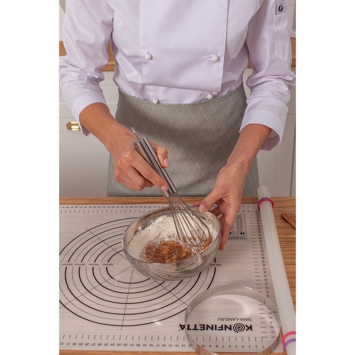 Венчик для взбивания Доляна «Стандарт», 22,2×4,5 см, цвет серебристый Венчик для взбивания Доляна «Стандарт», 22,2×4,5 см, цвет серебристый