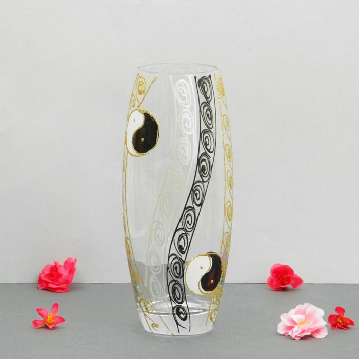 Ваза  FLORA  Ваза  FLORA "Инь-Янь" d-7,5см 10х26см