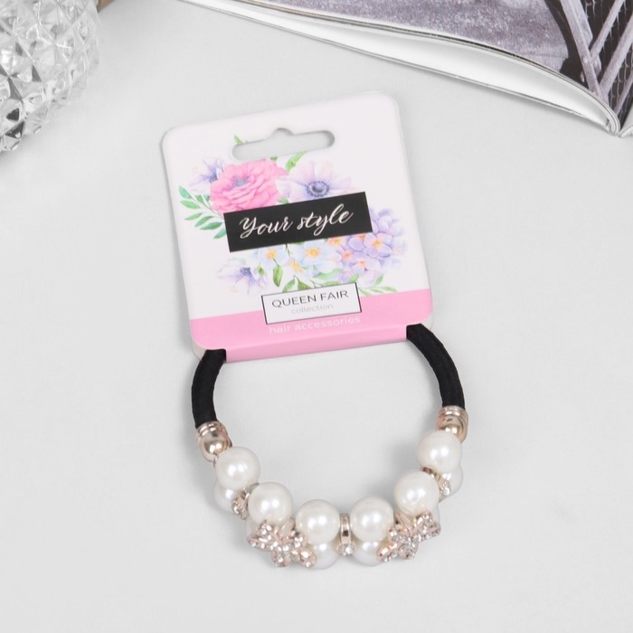 Резинка для волос Резинка для волос "Тайна морей" цветы