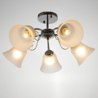 Люстра 2027/5 E27 60Вт хром 55х55х25 см BayerLux