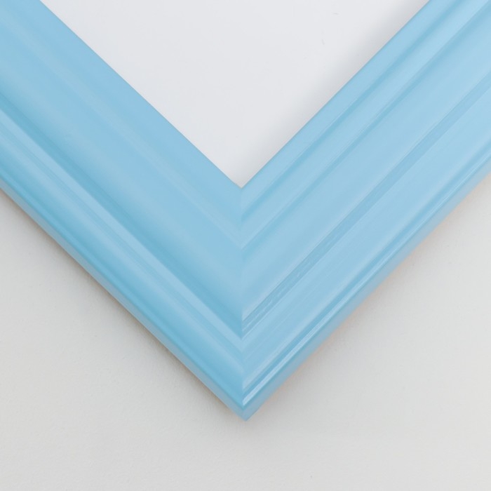 Фоторамка дерево Linda 10х15 см голубая Фоторамка дерево Linda 10х15 см голубая