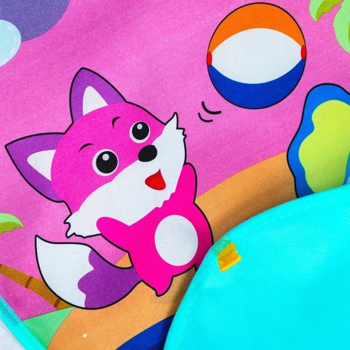 Развивающий музыкальный коврик «Пляж», 73x48 см. Развивающий музыкальный коврик «Пляж», 73x48 см.