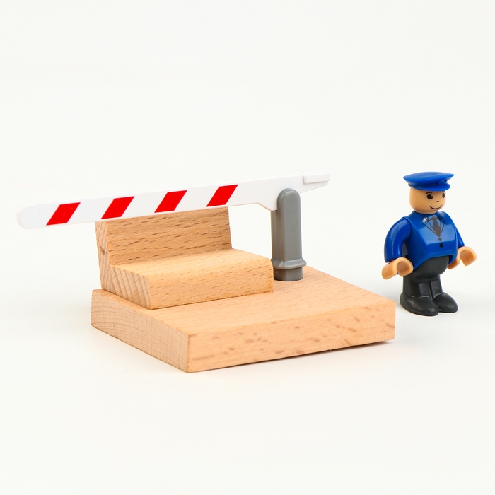 Детский шлагбаум «Дорожная полиция» совместим с Ж/Д набором «Транспорт» 7,5 × 6 × 4 см Детский шлагбаум «Дорожная полиция» совместим с Ж/Д набором «Транспорт» 7,5 × 6 × 4 см