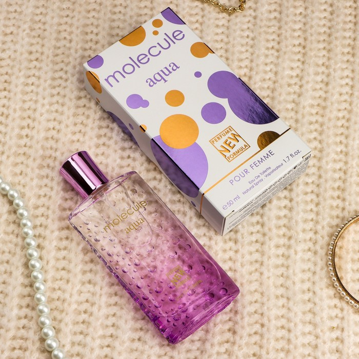 Туалетная вода женская Molecule Aqua, 50 мл Туалетная вода женская Molecule Aqua, 50 мл