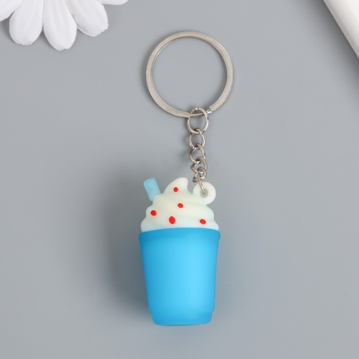 Брелок резина  Брелок резина "Фруктовый лимонад" МИКС 4,7х3х3 см