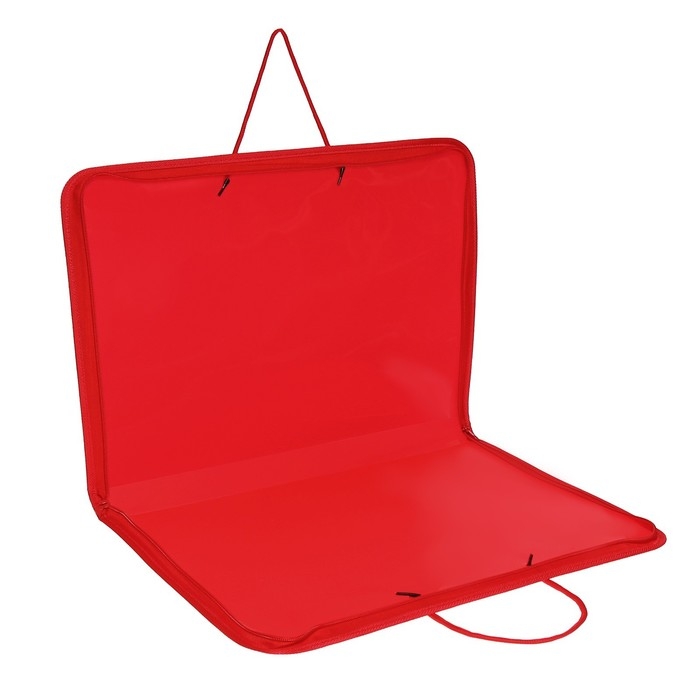 Папка для чертежей и рисунков А3, 460 х 320 х 25 мм, с ручками, пластиковая, молния вокруг, Папка для чертежей и рисунков А3, 460 х 320 х 25 мм, с ручками, пластиковая, молния вокруг, "Офис"