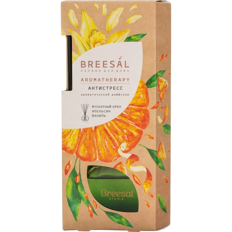 Аромадиффузор Декоративный Breesal Aromatherapy 'Антистресс' 70мл, ARST/003
