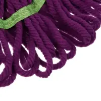 Швабра с отжимом&nbsp; тм VETTA, ручка 115 см, металл, пластик, полиэстер