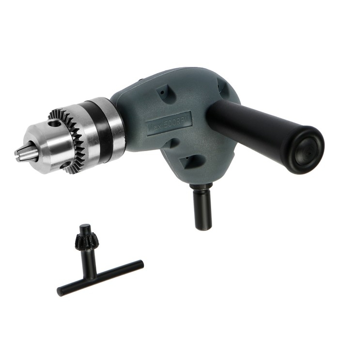 Адаптер угловой для дрели ТУНДРА, с патроном 1.5 - 10 мм Адаптер угловой для дрели ТУНДРА, с патроном 1.5 - 10 мм