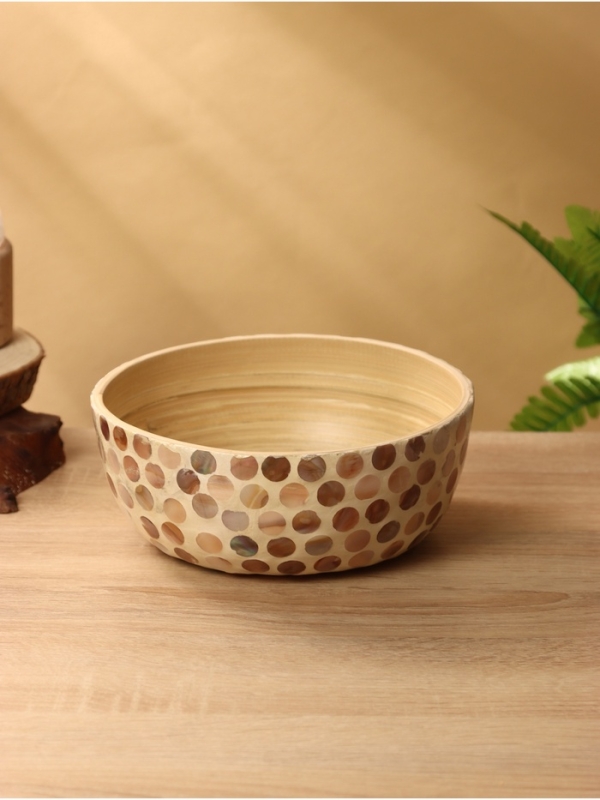 Миска 19,5х19,5х8 см, бамбук Миска 19,5х19,5х8 см, бамбук