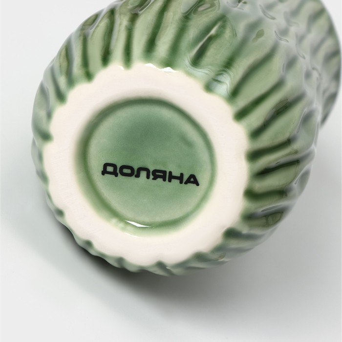 Набор аксессуаров для ванной комнаты Доляна «Волны», 4 предмета (дозатор 340 мл, мыльница, 2 стакана 330 мл), цвет зелёный Набор аксессуаров для ванной комнаты Доляна «Волны», 4 предмета (дозатор 340 мл, мыльница, 2 стакана 330 мл), цвет зелёный