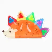 Развивающий сортер - сквиш для малышей «Ёжик», Крошка Я Развивающий сортер - сквиш для малышей «Ёжик», Крошка Я