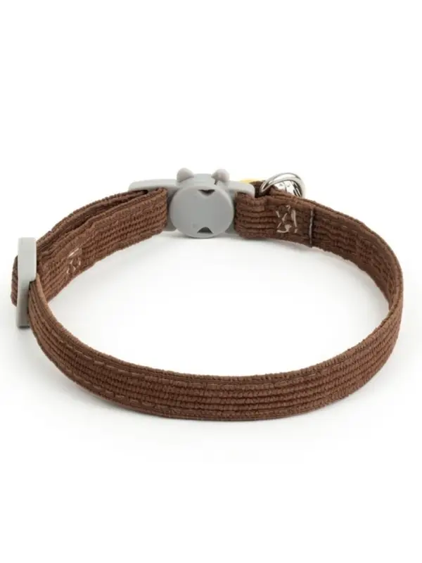 Набор ошейников для кошек, оранжевый, коричневый