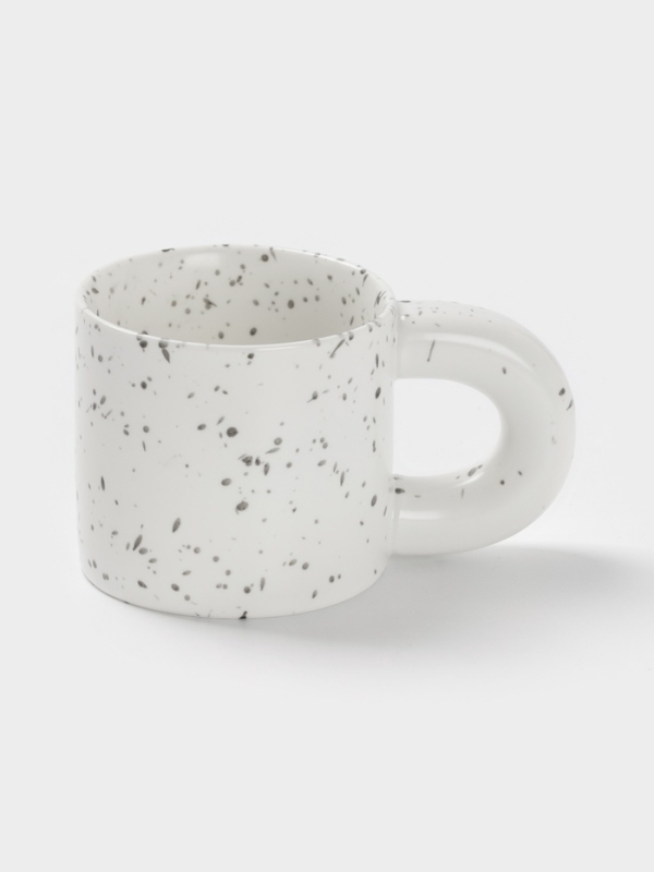 Кружка Доляна Кружка Доляна "Сплэш" 14х8,8х8 см, цвет белый