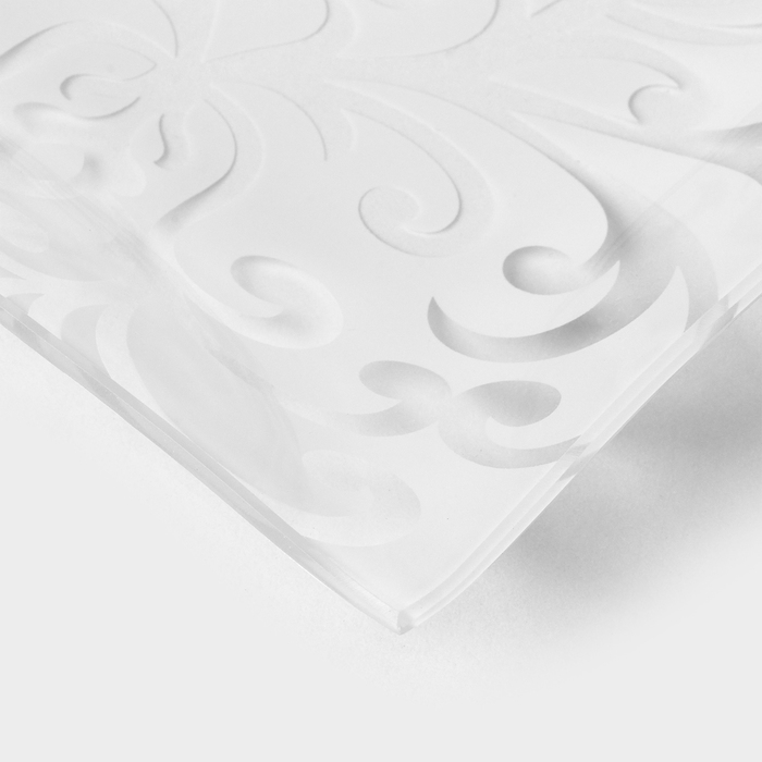 Блюдо стеклянное Доляна «Бухара», 36,5×15 см, цвет белый Блюдо стеклянное Доляна «Бухара», 36,5×15 см, цвет белый