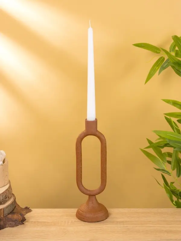 Подсвечник на 1 свечу  Подсвечник на 1 свечу "Бисквит" 8,5х,8,5х26 см