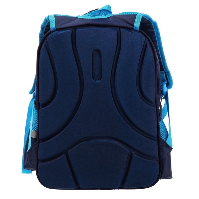 Рюкзак каркасный школьный, 39 х 30 х 14 см, Calligrata "Собачка"