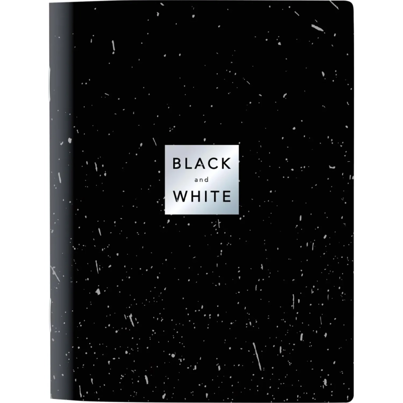 Тетрадь общая Attache Selection Квадрат ВW 165x220 мм 48л клетка скрепка