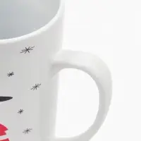 Кружка чайная новогодняя &laquo;С новым годом! Снеговик&raquo;, 450 мл