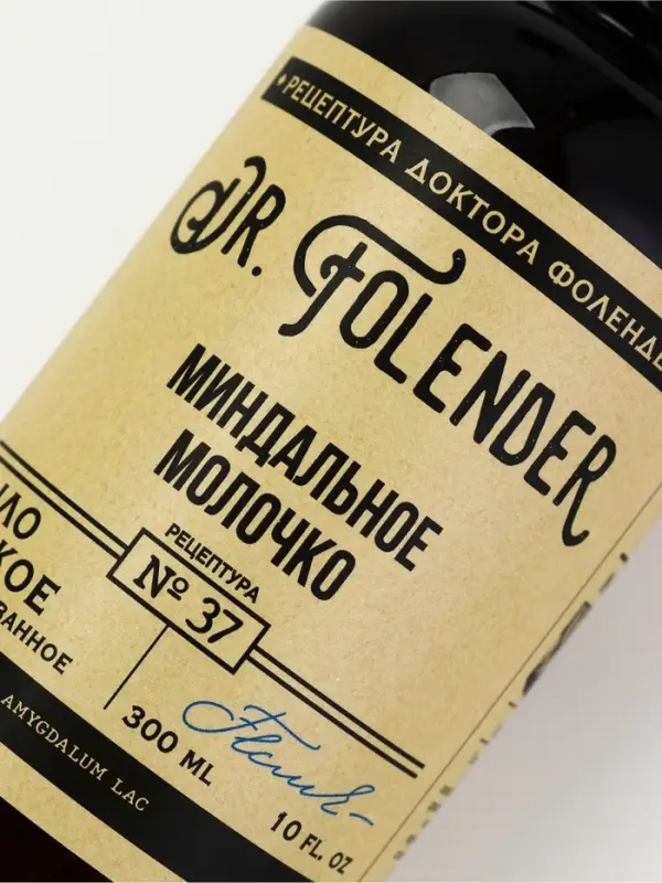 Мыло для рук, 300 мл, аромат миндального молочка, DR.FOLENDER