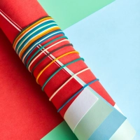 Резинка универсальная 100г диам.60мм. цвет ассорти