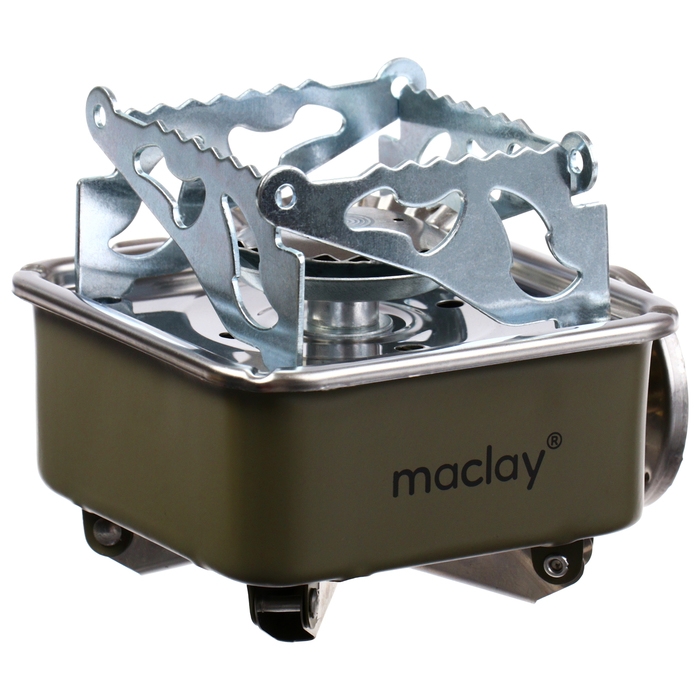 Плита газовая Maclay Краб 15 х 15 х 9 см для кемпинга Плита газовая Maclay Краб 15 х 15 х 9 см для кемпинга