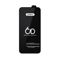 Защитное стекло Sam A36/A55/A56 Anmac 6D Black без упаковки Арт.1137482 (10 шт./уп.)
