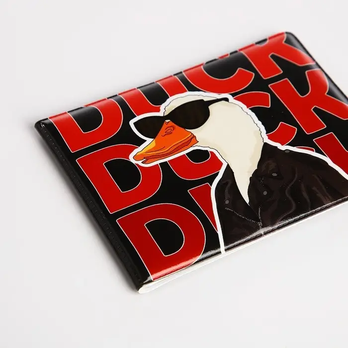 Обложка для студенческого билета, цвет чёрный/красный Обложка для студенческого билета, цвет чёрный/красный