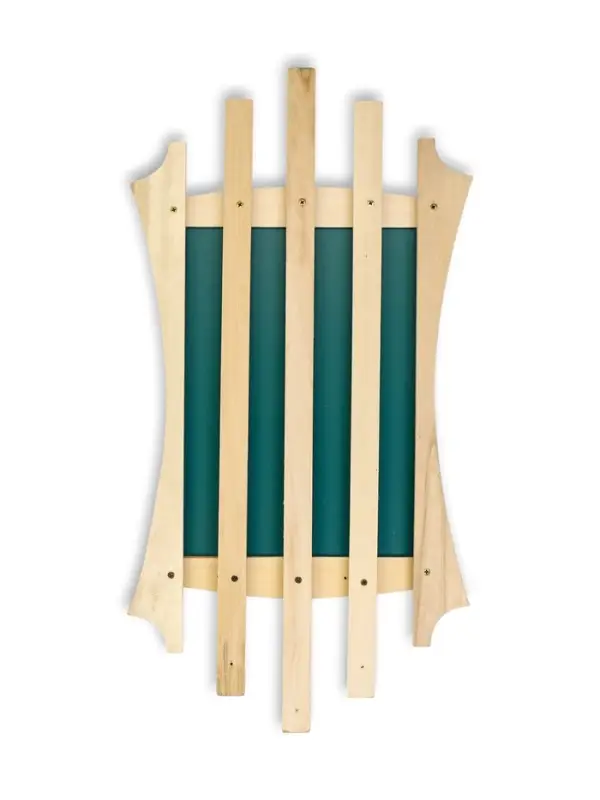 Зеркало для бани и сауны &laquo;Лесенка&raquo;, 75&times;40 см, с полкой, 3 крючка